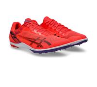 Asics Resurgence XC Cross Country Running Spikes | UK 10.5 in Flash Red/Black