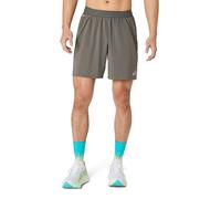 ASICS Road 2in1 7 Inch Shorts L Green Men