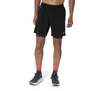 ASICS Road 2in1 7In Running shorts Men - black, Size S