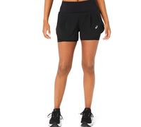 Asics - Women's Road 2-in-1 3,5'' Short - Running shorts size XS, black