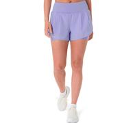 ASICS Road 2in1 3.5in Running shorts Women - lilac, silver, Size XS