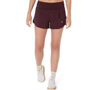 ASICS Road 3.5in Short Running Shorts Women - Dark Red, Size M