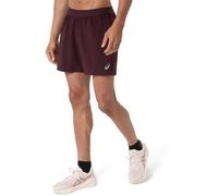 ASICS Road 5 Inch Shorts S Red Men