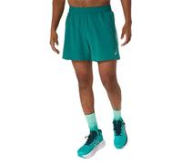 Asics Road 5in Short Green, Size S