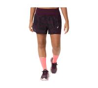 ASICS ROAD ALL OVER PRINT 2-N-1 3.5IN SHORT