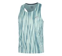 ASICS Road All Over Print Running Shirt Men - Sage, Size XL