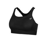 Asics Womens Running Road Combination High Support Sports Bra, Black, Size S, Women Black