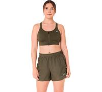 ASICS Road Combination Zip Sports bras Women - green, Size 85C