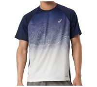 Asics - Road Fade S/S Top - Running shirt size S, grey