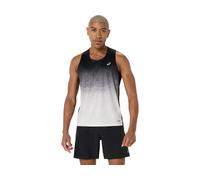 ASICS ROAD FADE SINGLET Performance Black/Cream 2XL