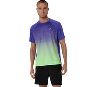 Asics Road Fade Short Sleeve T-shirt Purple M Men