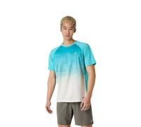 Asics Road Fade T-shirt Blue White, Size M