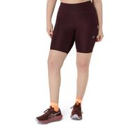 ASICS Road High Waist 8In Running tights Women - dark red, Size S