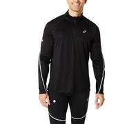 Asics Road Lite-Show 1/2 Zip Black Shirt, Size S
