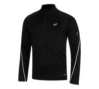 ASICS Road Lite-Show 1/2 Zip Running Shirt Men - Black, Size L