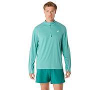 Asics Road Lite-Show 1/2 Zip Sweatshirt Light Blue, Size M