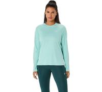 Asics Road Lite-Show Long Sleeve Green Women's Shirt, Size L