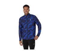 ASICS Road Lite-Show Packable Running Jacket Men-Black,Dark Blue, Size L