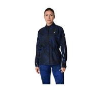 ASICS ROAD LITE-SHOW PACKABLE JACKET Performance Black/Dark Cobalt XL