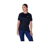 ASICS ROAD LITE-SHOW SS TOP Performance Black/Dark Cobalt XS