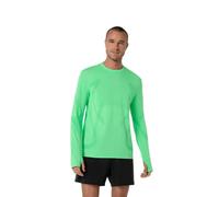 Asics Road Seamless Long Sleeve Top Green, Size S