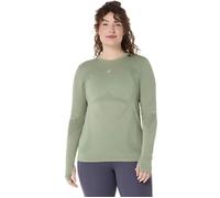 ASICS Road Seamless Long Sleeve Top Women's Green - Perfect for running and training with ultimate comfort and style.