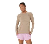 ASICS Road Seamless Running shirt Women - beige, Size L