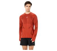 ASICS Road Seamless Ls Top - Men - Red - size L- model 2026 L