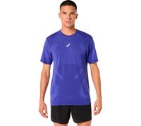 ASICS Road Seamless Running shirt Men-blue, violet, Size S