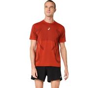 ASICS Road Seamless Running shirt Men - dark red, Size XXL