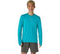 ASICS Road Seamless Running shirt Men - turquoise, Size L