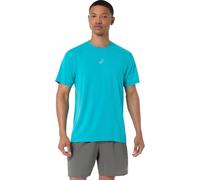 ASICS Road Seamless Running shirt Men - turquoise, Size L