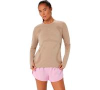 ASICS Road Seamless Running shirt Women - beige, Size M