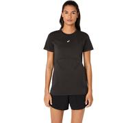 ASICS Road Seamless Running shirt Women - black, dark grey, Size M