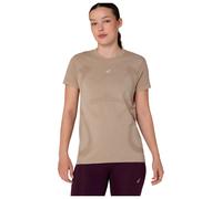 Asics - Road Seamless Short Sleeve W's Greige - S - Trail tee-shirt