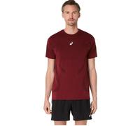 ASICS Road Seamless SS Top T-Shirt Red XL for Comfortable Running Training