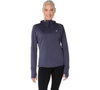 Asics - Women's Road Winter L/S Hoodie - Running shirt size S, blue