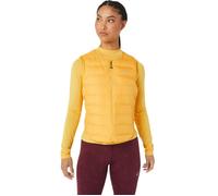 ASICS Runkoyo Padded Vest for Women - Lightweight Running Layer in Tiger Yellow