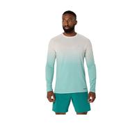 ASICS SEAMLESS LS TOP Birch/Oasis Green XL