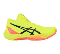 Asics Skye Elite FF MT 3 Paris Womens Yellow Volleyball Shoes - Size UK 7.5
