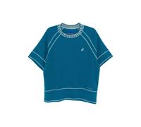 Asics T-shirt - Slogan-embroidered - Blue - S-M-L-XL