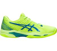 Asics Solution Speed FF 2 Clay Womens Tennis Shoes Green Sports Support Trainers