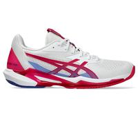 ASICS Women's Solution Speed FF 3 Sneaker, White Bright Rose, 4 UK