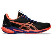 ASICS Men's Solution Speed FF 3 Padel Sneaker, Black Vivid Coral, 11.5 UK