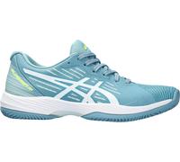 Asics Solution Swift FF Clay Womens Tennis Shoes Blue Sports Training Trainers