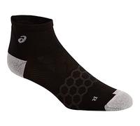 ASICS Speed Sock Quarter, unisex_adult, Black, S
