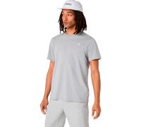 ASICS Spiral Embroidery Running shirt Men-grey, Size S