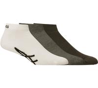 ASICS SPORT 3 PACK ANKLE SOCK Mantle Green/Birch/Brown Stone M