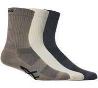 ASICS SPORT 3PPL CREW SOCK Oatmeal/Pepper/Graphite Grey 24
