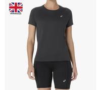 ASICS Sport Run Top Women's XXL Graphite Grey Running Gym T-Shirt Activewear NEW